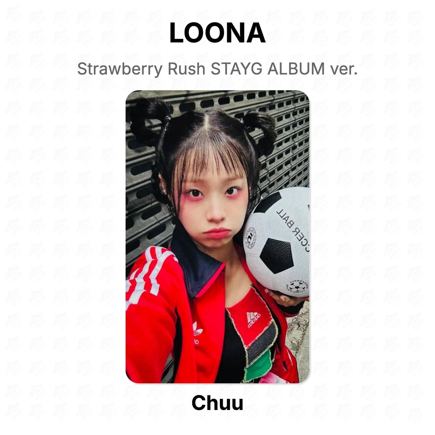 LOONA Strawberry Rush STAYG ALBUM ver. Official Photocard
