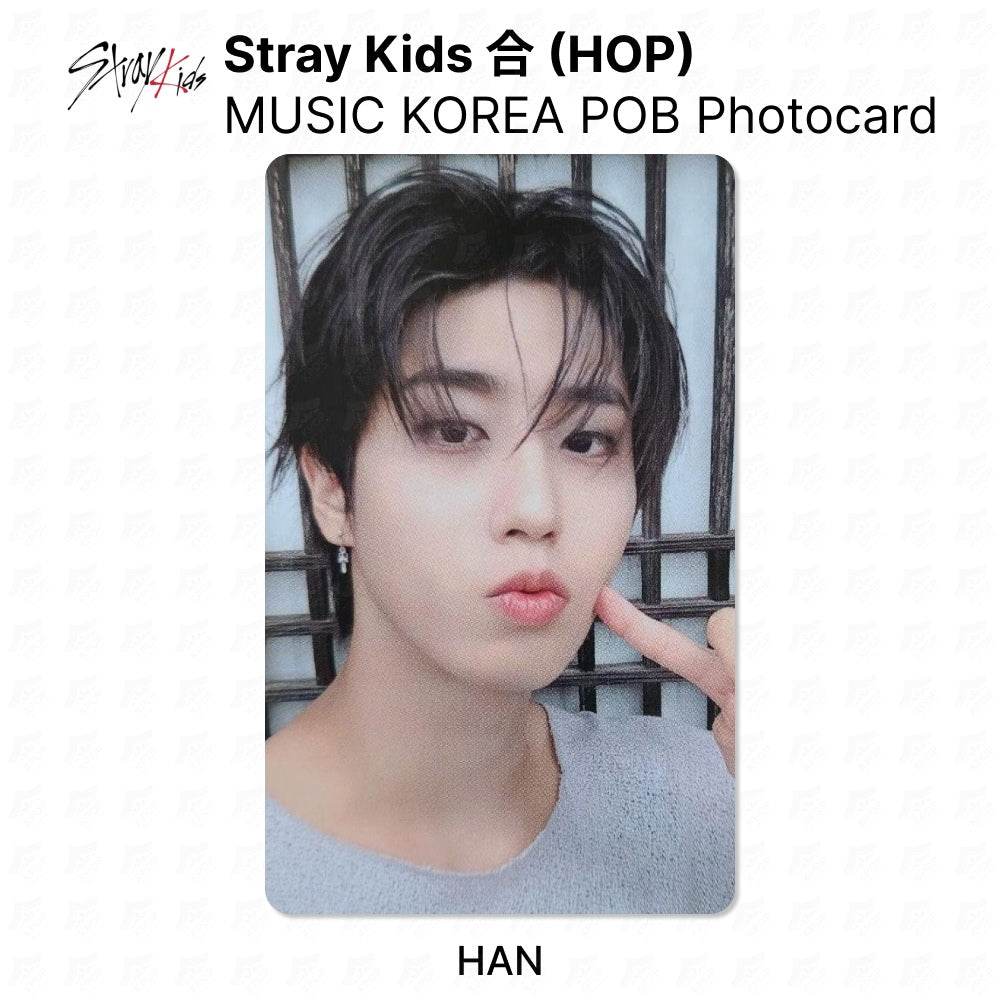 Stray Kids HAN Official Photocard - 合 HOP MUSIC KOREA KPOP Collectible | KPOP SeoulCity
