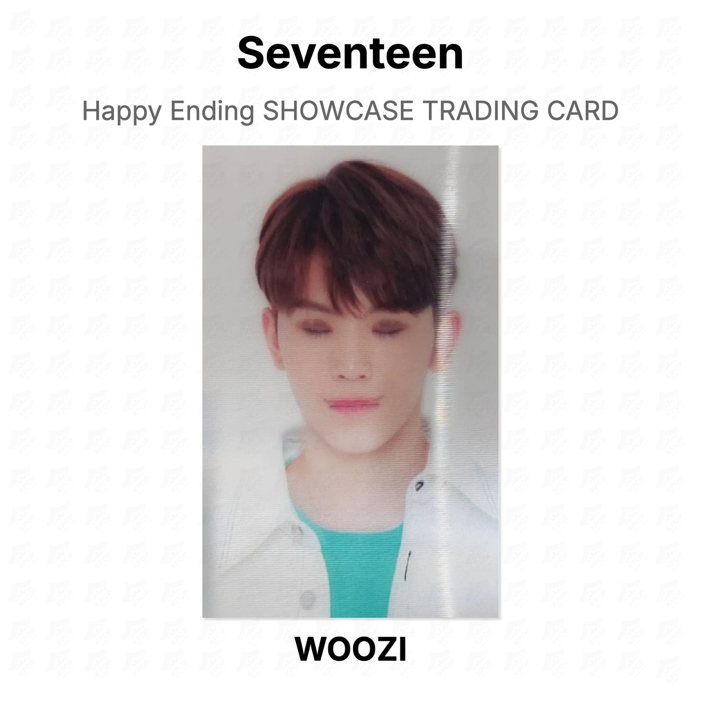 Seventeen Happy Ending SHOWCASE TRADING CARD Official Photocard
