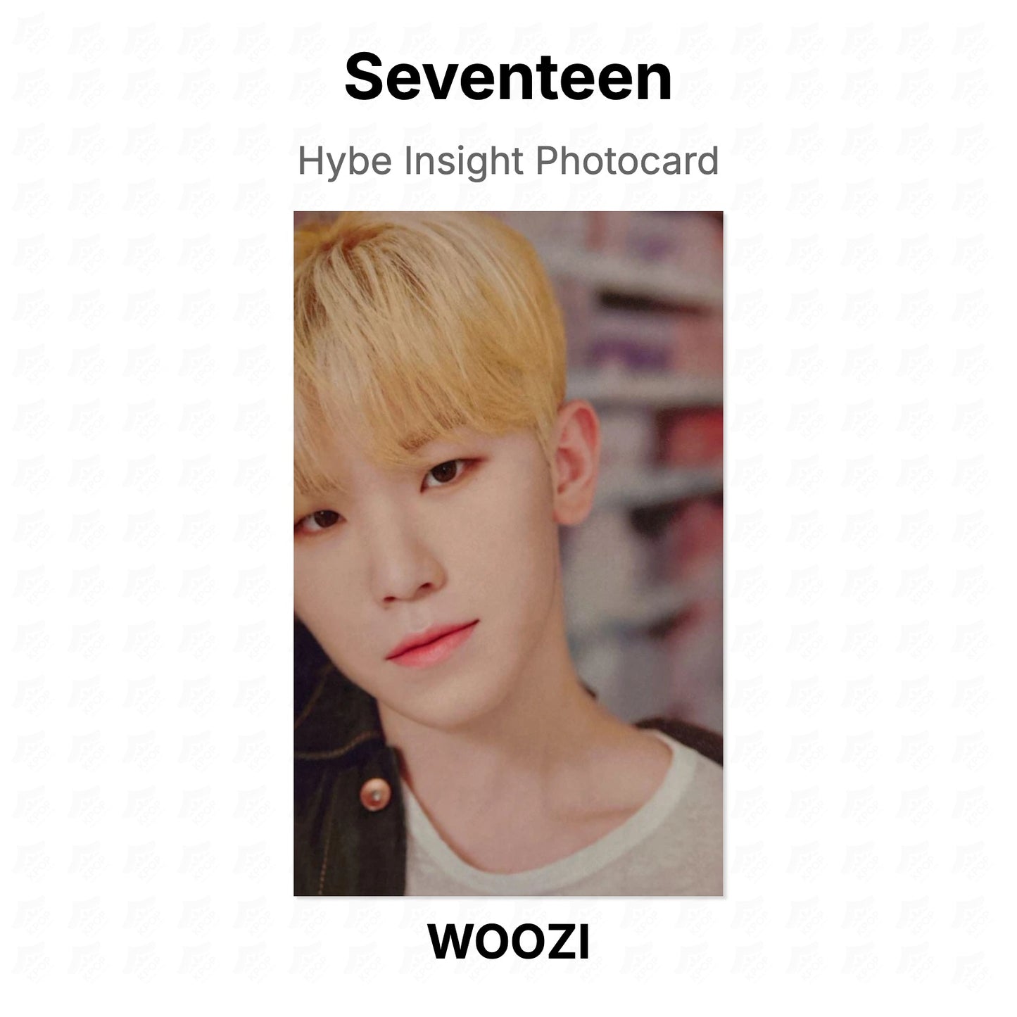 Seventeen Hybe Insight Photocard Official Photocard