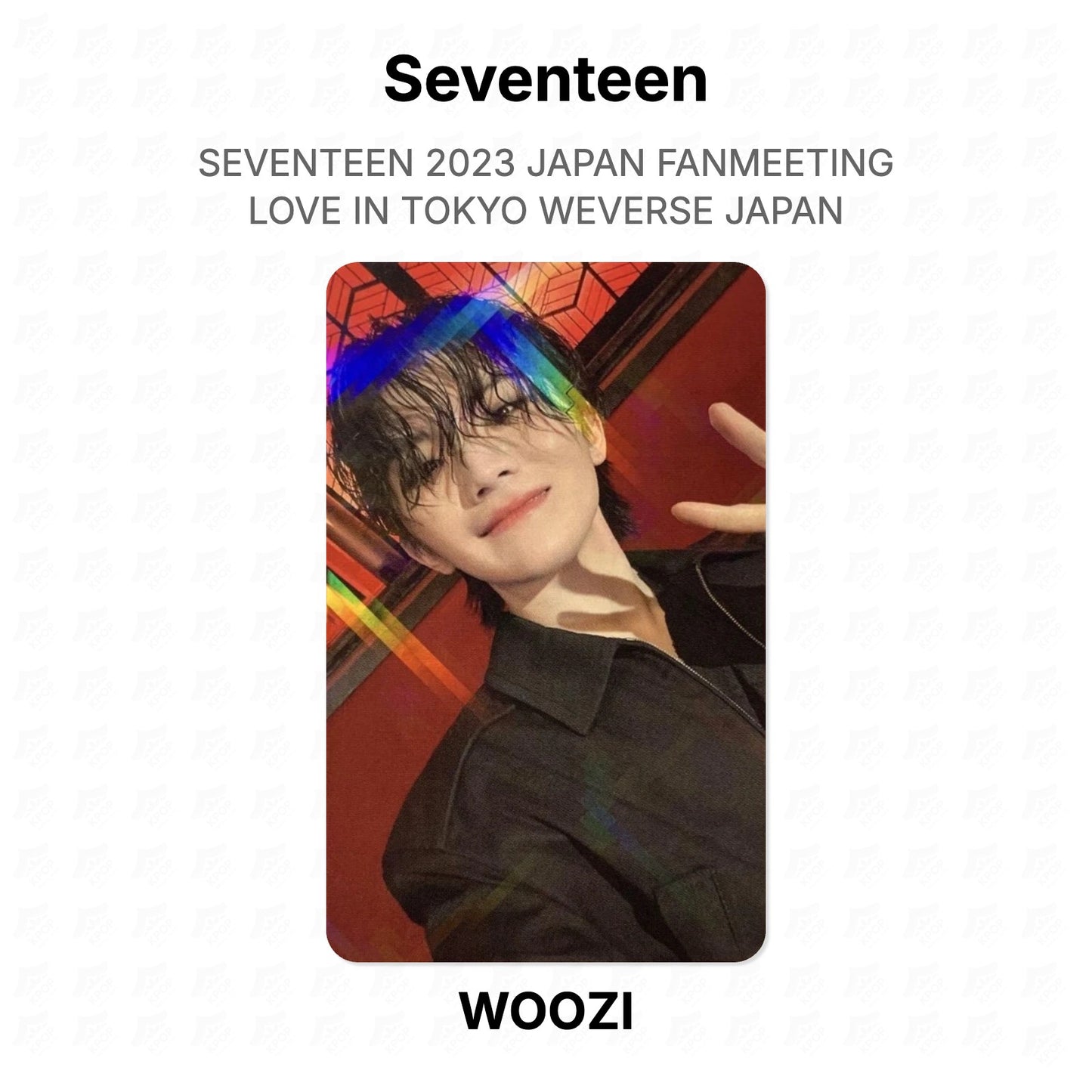 Seventeen 2023 JAPAN FANMEETING LOVE IN TOKYO WEVERSE JAPAN Official Photocard