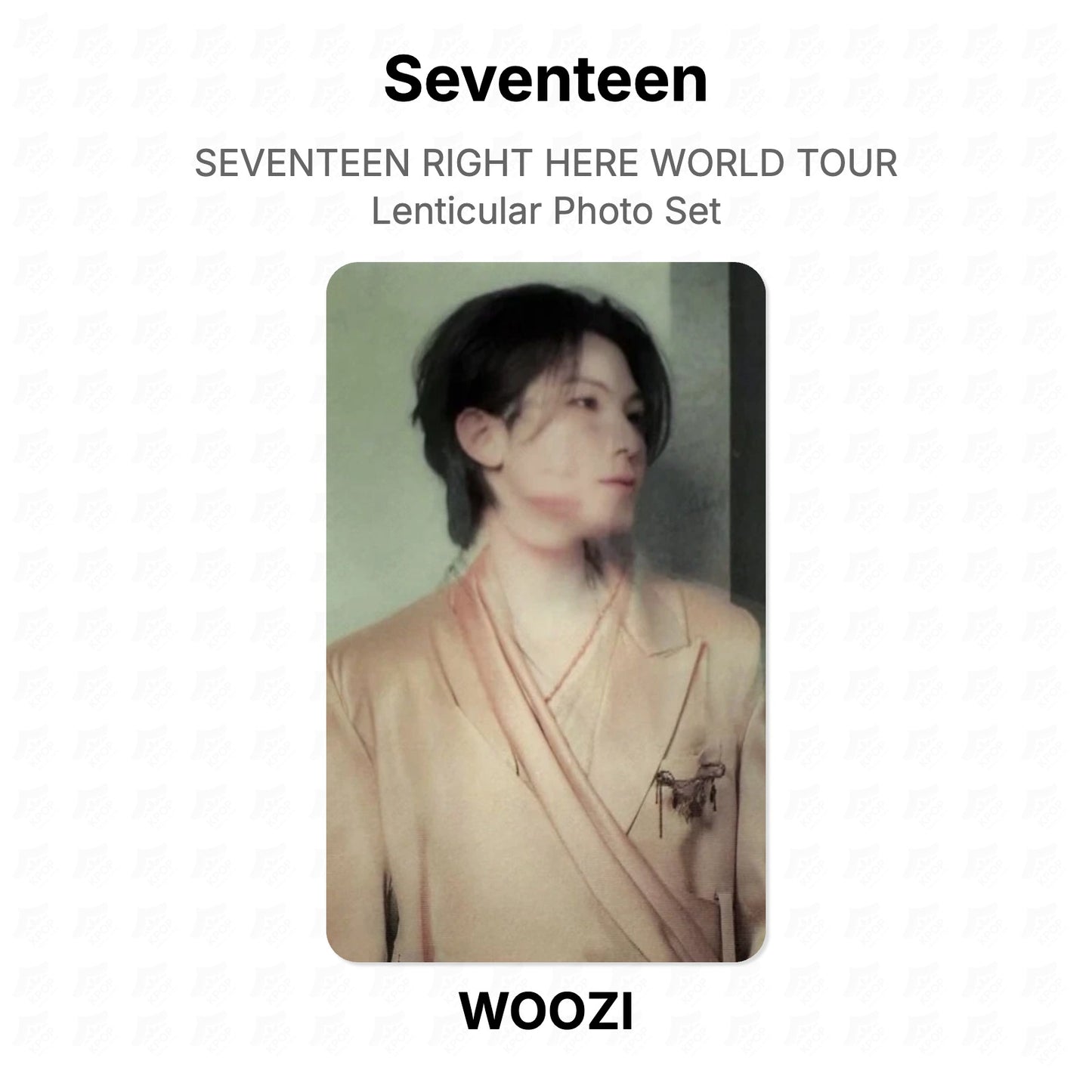 Seventeen RIGHT HERE WORLD TOUR Lenticular Photo Set Official Photocard