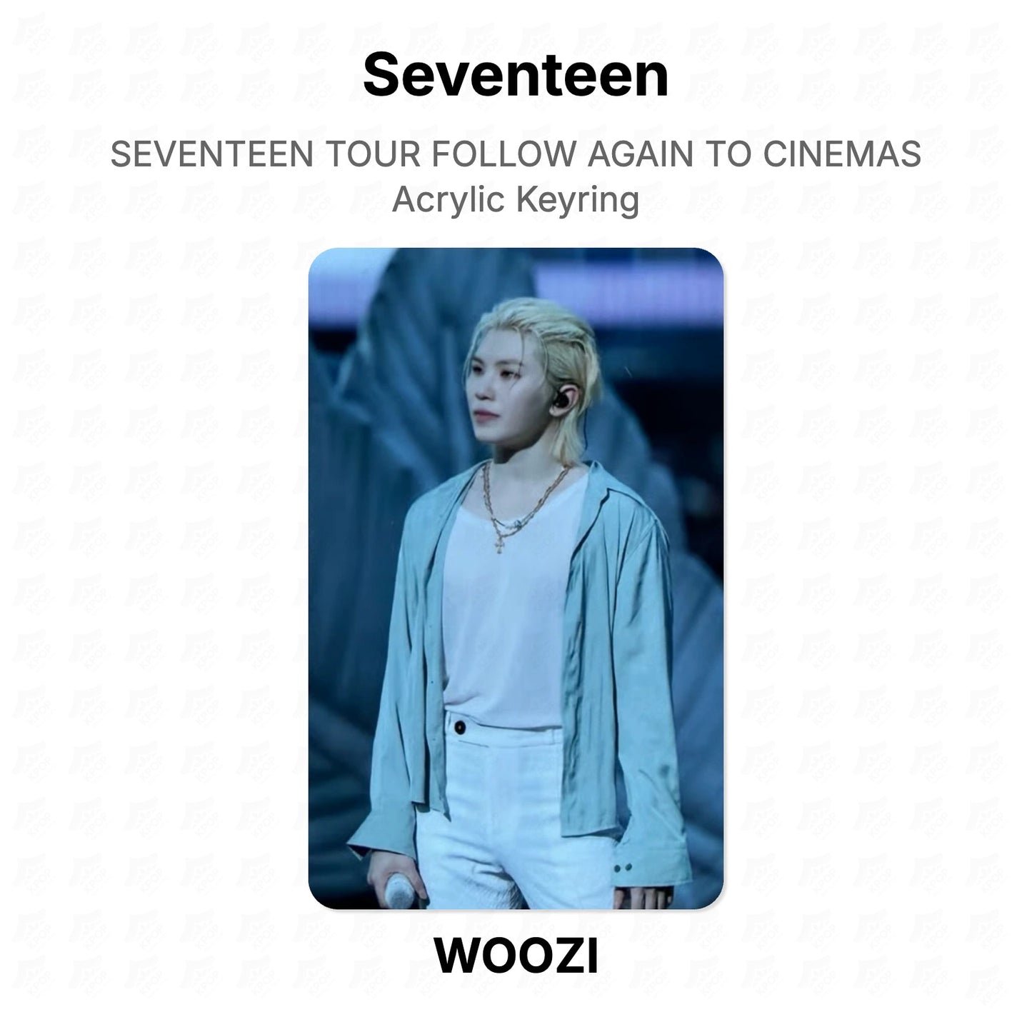 Seventeen TOUR FOLLOW AGAIN TO CINEMAS Acrylic Keyring Official Photocard