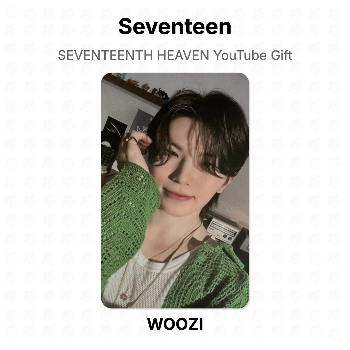 Seventeen SEVENTEENTH HEAVEN YouTube Gift Official Photocard