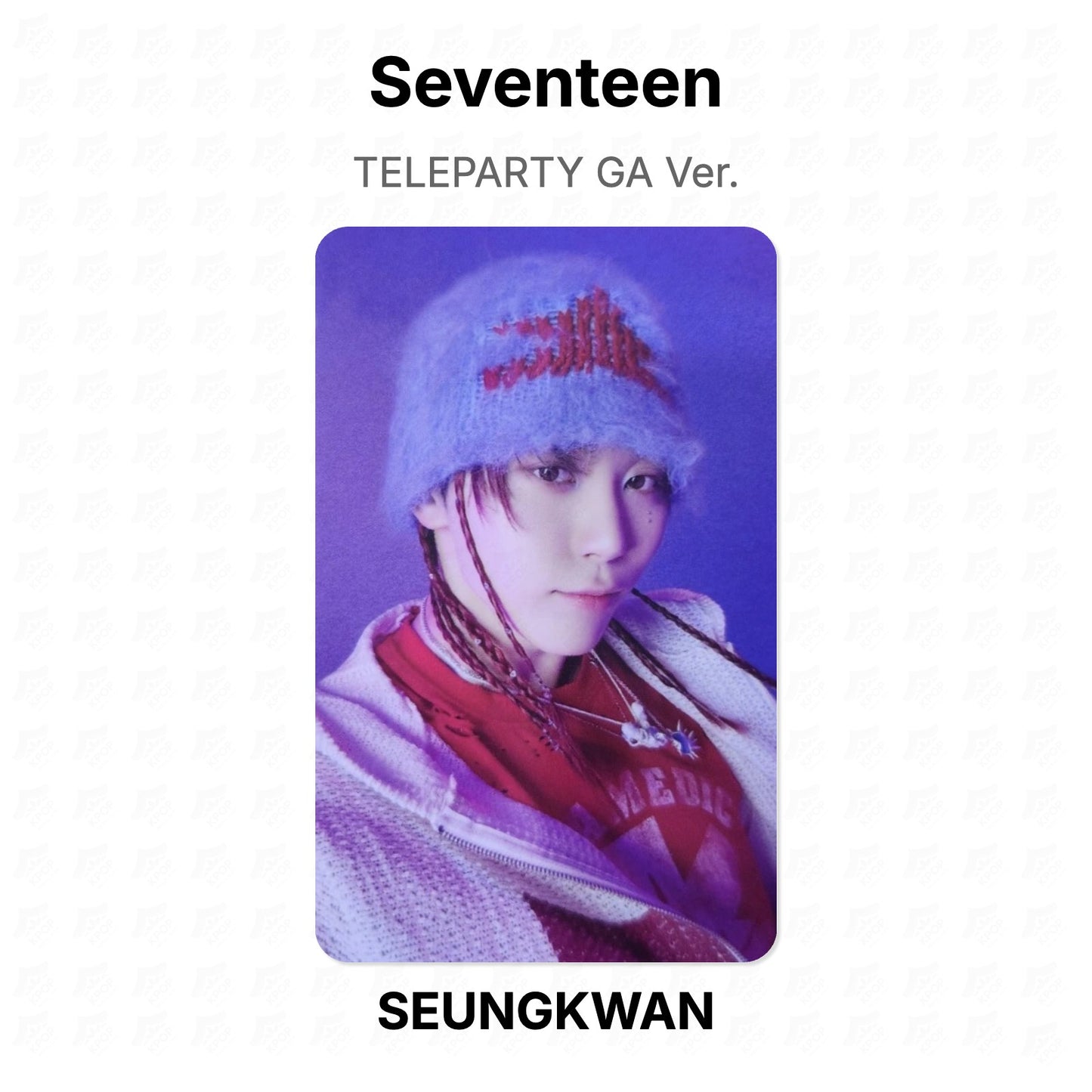 Seventeen TELEPARTY GA Ver. Official Photocard