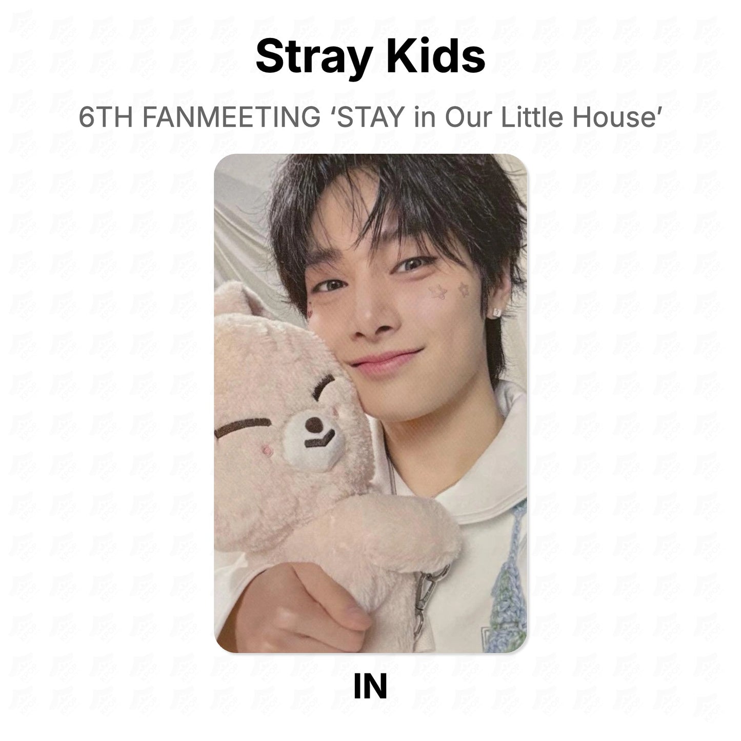 Stray Kids 6TH FANMEETING ‘STAY in Our Little House’ Official Photocard