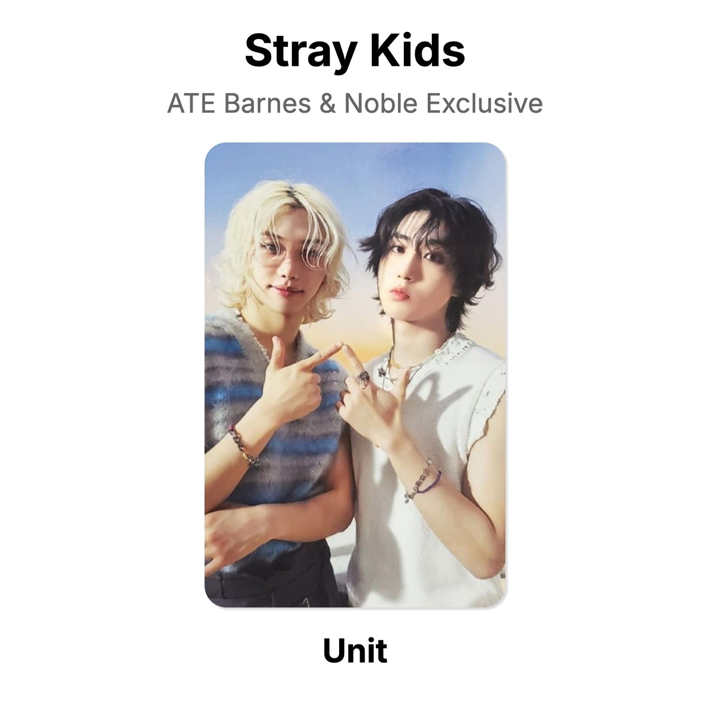Stray Kids ATE Barnes & Noble Exclusive Official Photocard