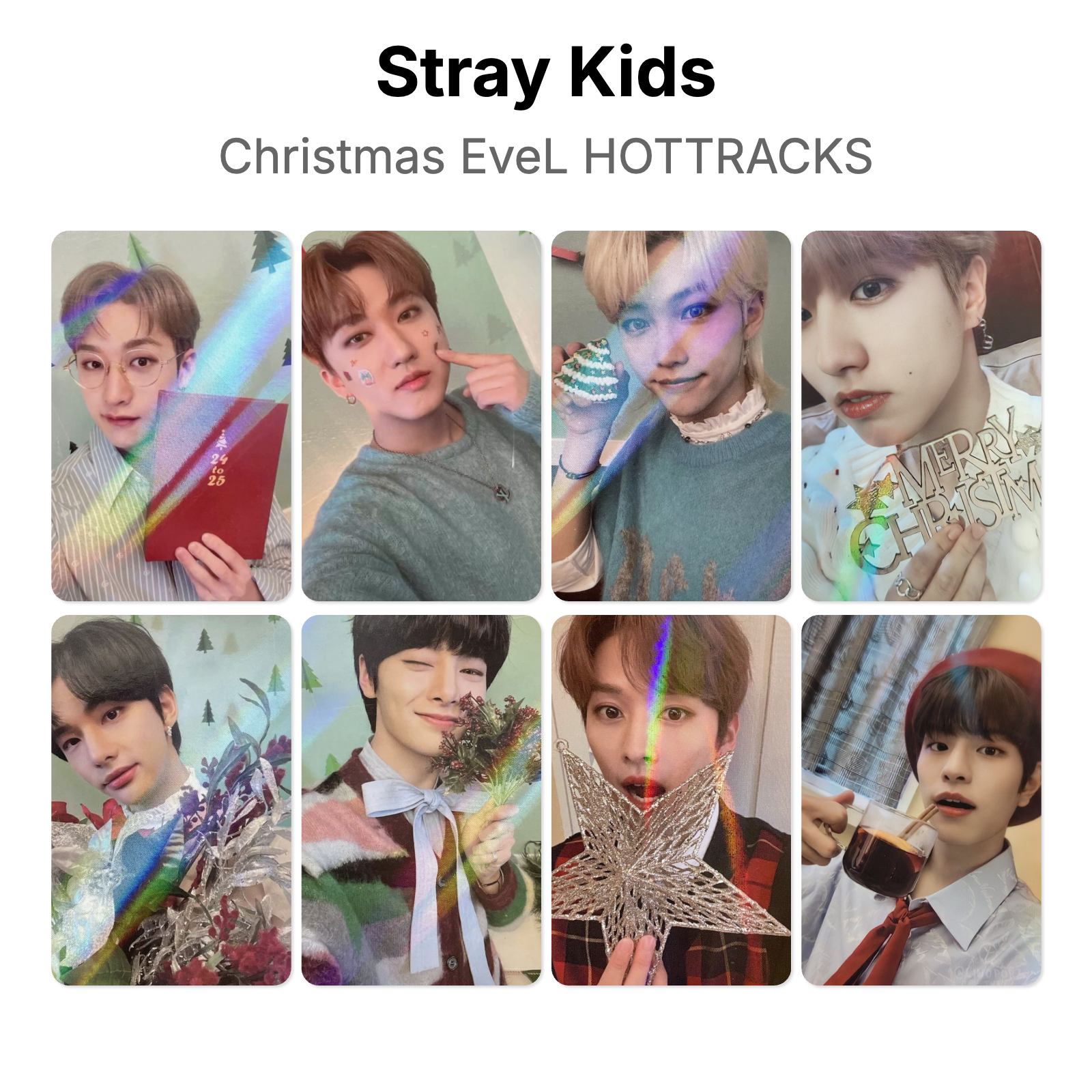 Stray Kids Christmas EveL HOTTRACKS Official Photocard – KPOPSEOULCITY