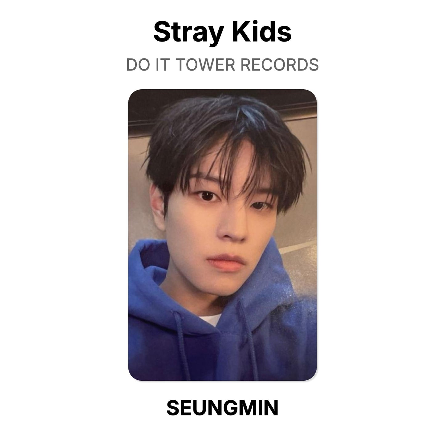 Stray Kids DO IT TOWER RECORDS Offizielle Photocard