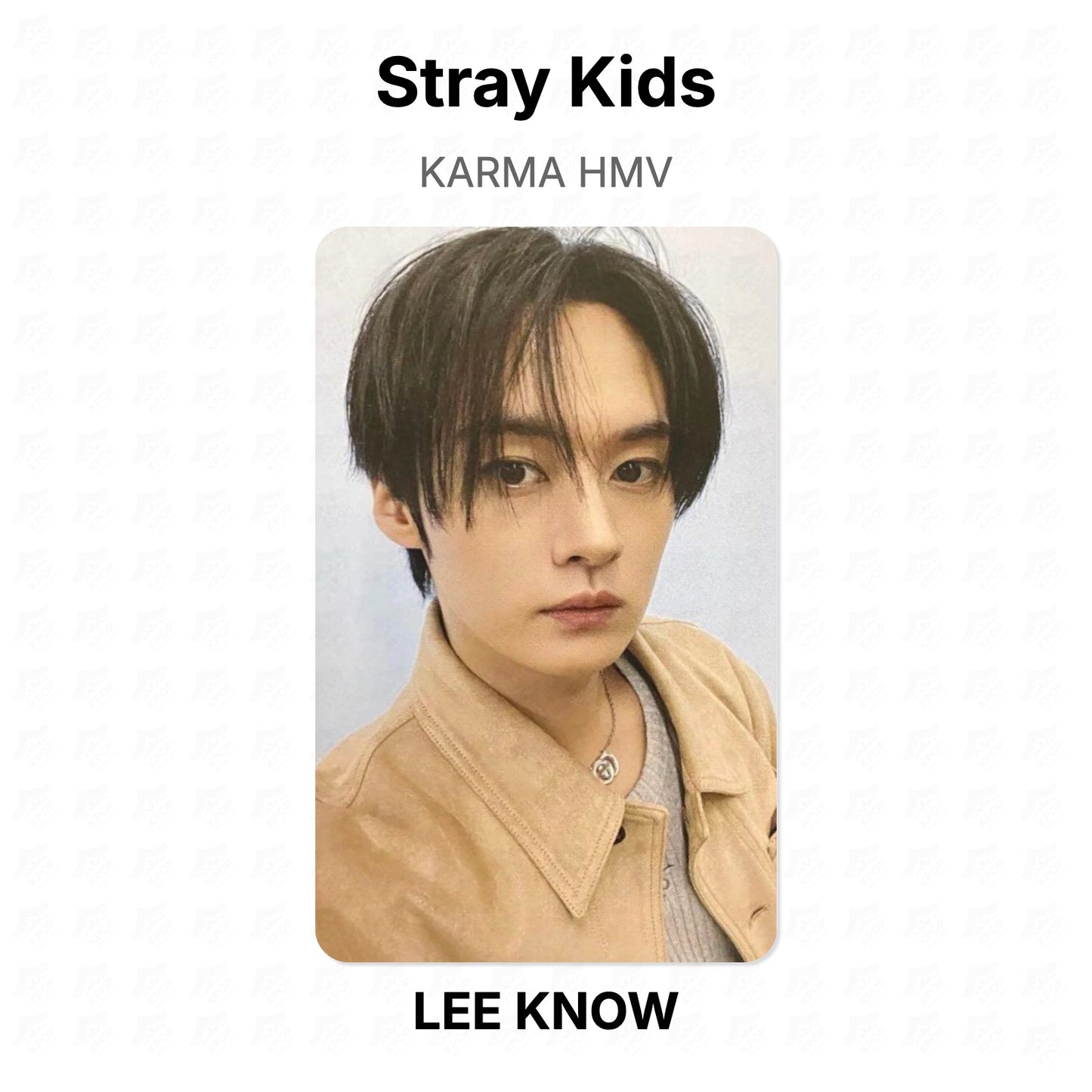 Stray Kids KARMA HMV Official Photocard