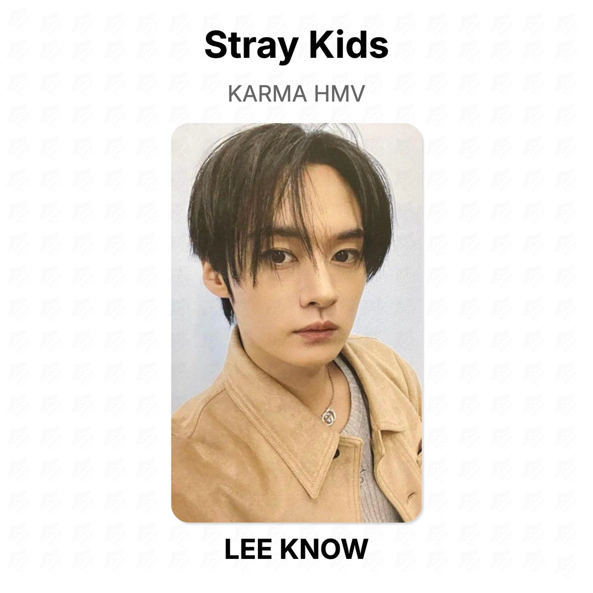 Stray Kids KARMA HMV Official Photocard