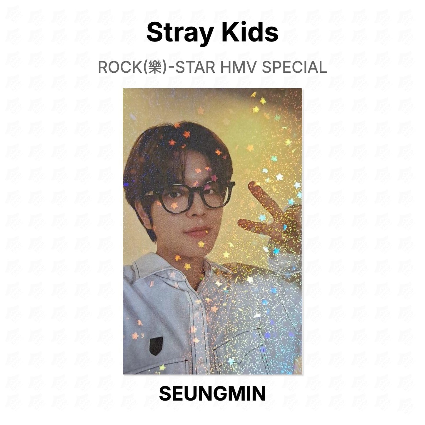 Stray Kids ROCK(樂)-STAR HMV SPECIAL Official Photocard