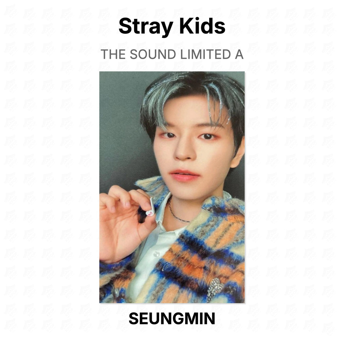 Stray Kids THE SOUND LIMITED A Official Photocard