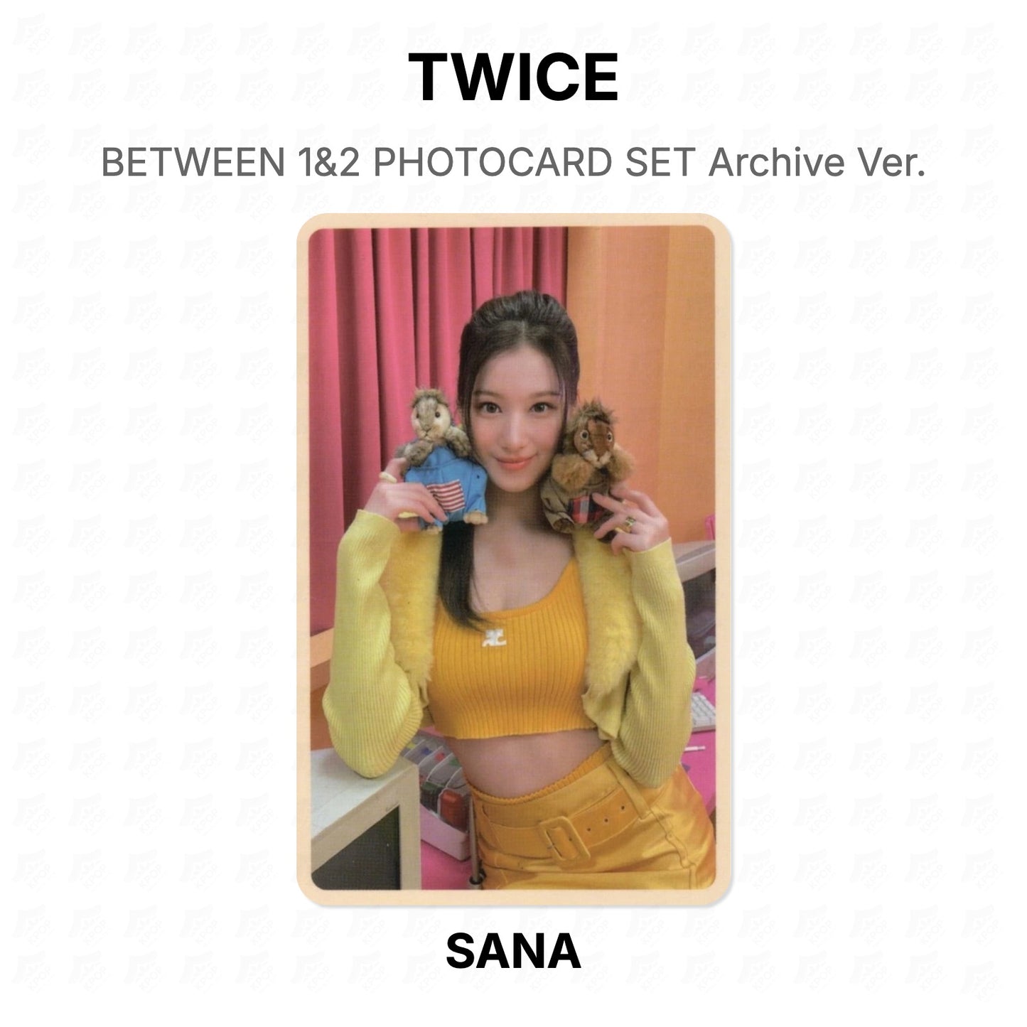 TWICE BETWEEN 1&2 PHOTOCARD SET Archive Ver. Official Photocard