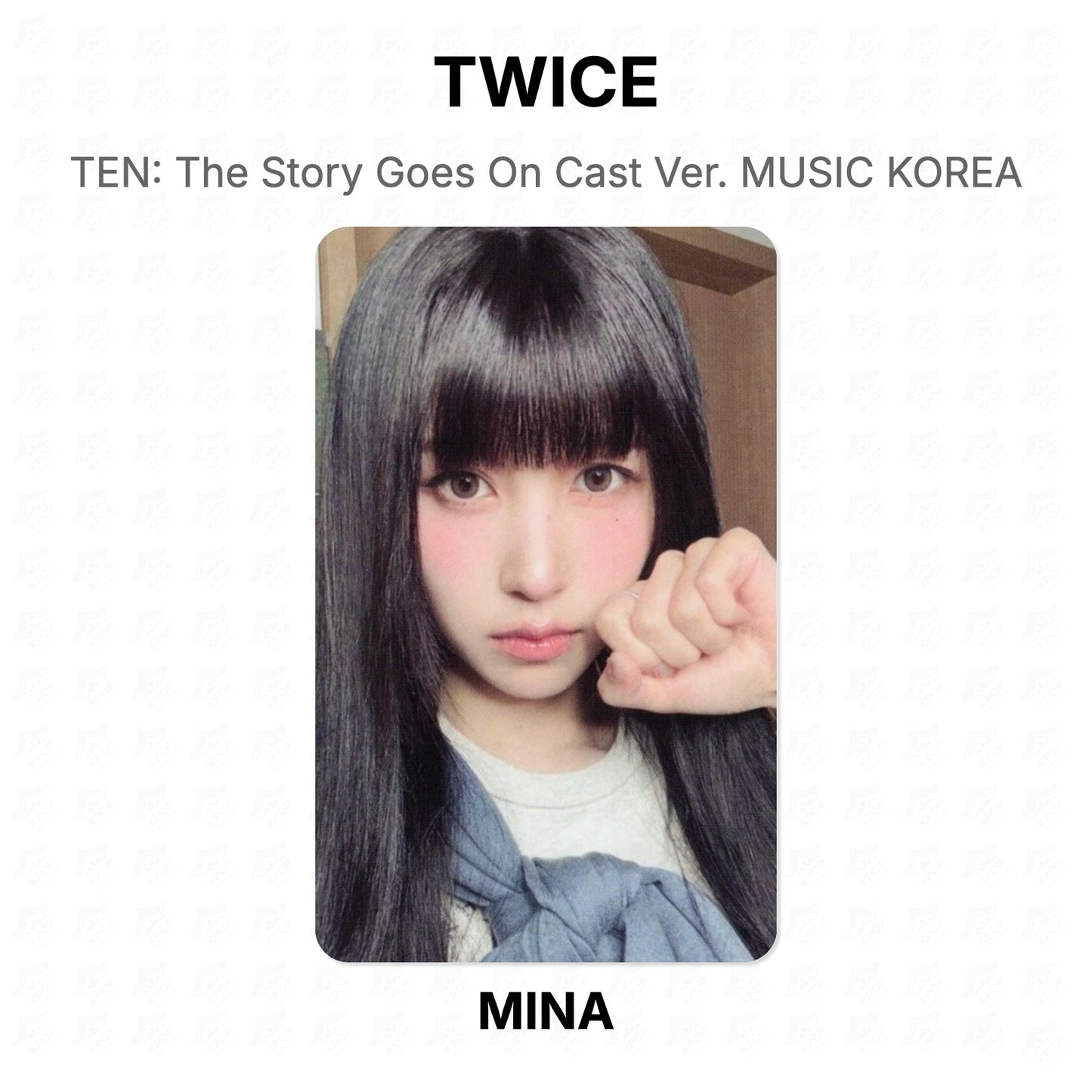TWICE TEN: The Story Goes On Cast Ver. MUSIC KOREA Official Photocard
