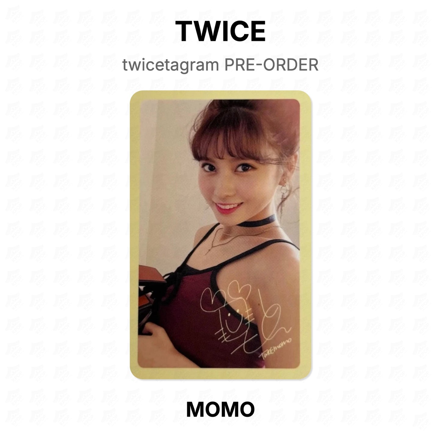 TWICE twicetagram PRE-ORDER Official Photocard
