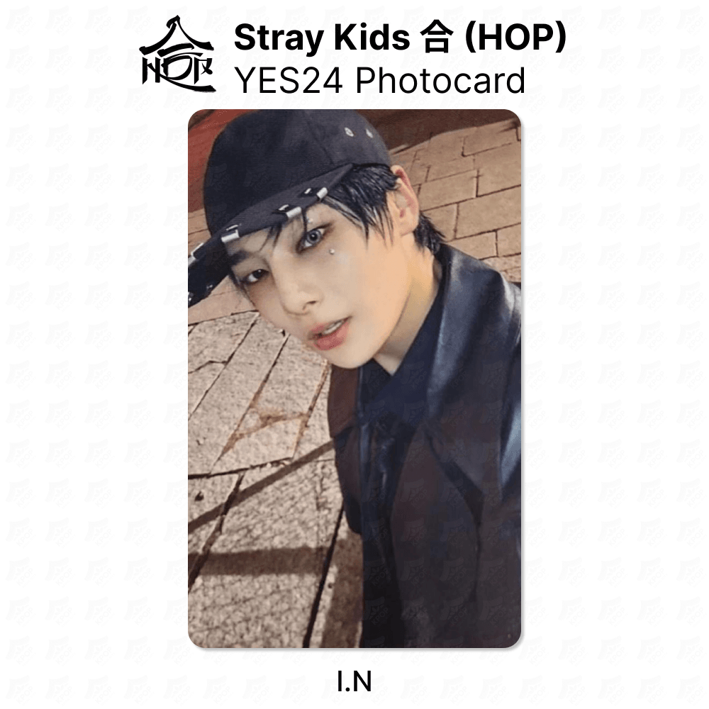 Stray Kids I.N Official Photocard - 合 HOP YES24 KPOP Collectible | KPOP SeoulCity