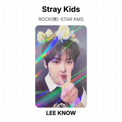Stray Kids ROCK(樂)-STAR KMS Official Photocard