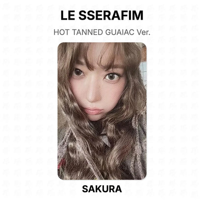 LE SSERAFIM HOT TANNED GUAIAC Ver. Official Photocard