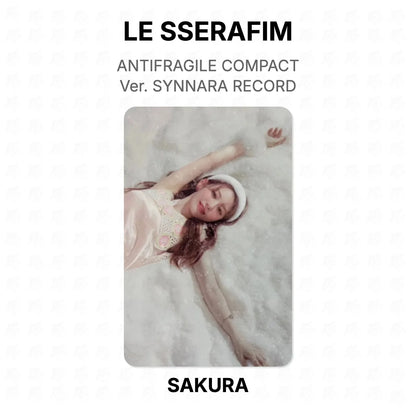 LE SSERAFIM ANTIFRAGILE COMPACT Ver. SYNNARA RECORD Official Photocard