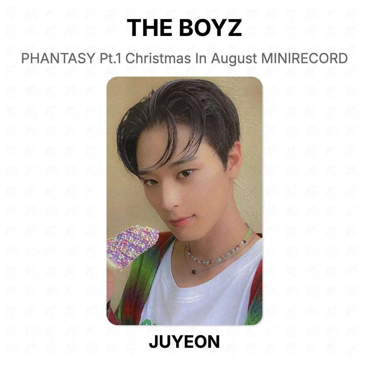 THE BOYZ PHANTASY Pt.1 Christmas In August MINIRECORD Official Photocard
