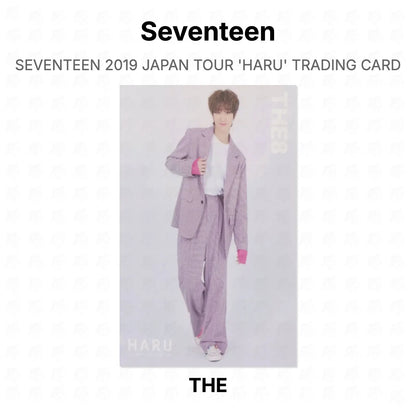 Seventeen 2019 JAPAN TOUR 'HARU' TRADING CARD Official Photocard