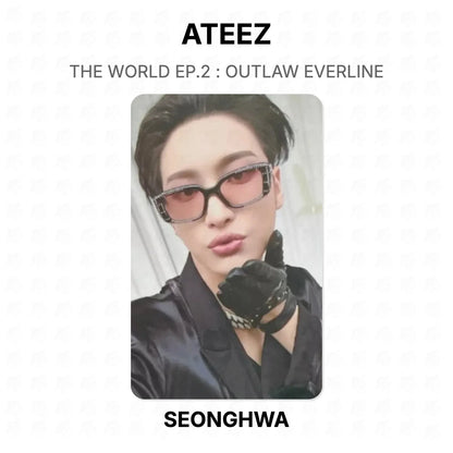 ATEEZ THE WORLD EP.2 : OUTLAW EVERLINE Official Photocard