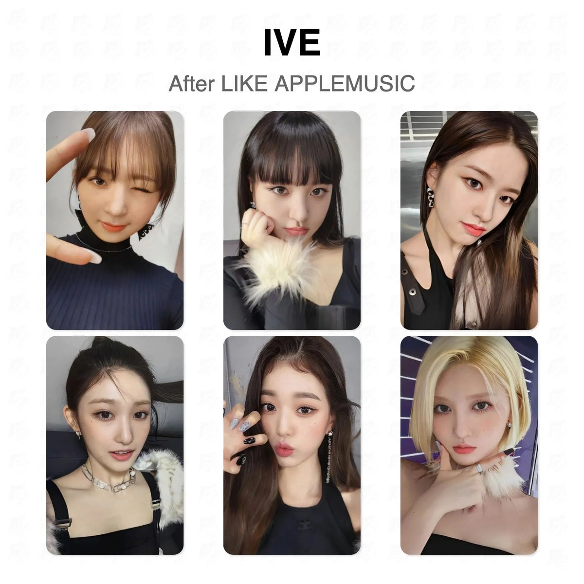 IVE After LIKE APPLEMUSIC Official Photocard