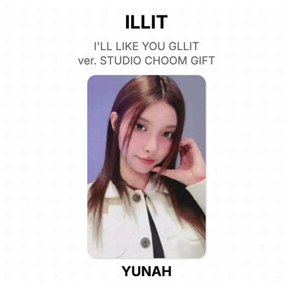 ILLIT I'LL LIKE YOU GLLIT ver. STUDIO CHOOM GIFT Official Photocard