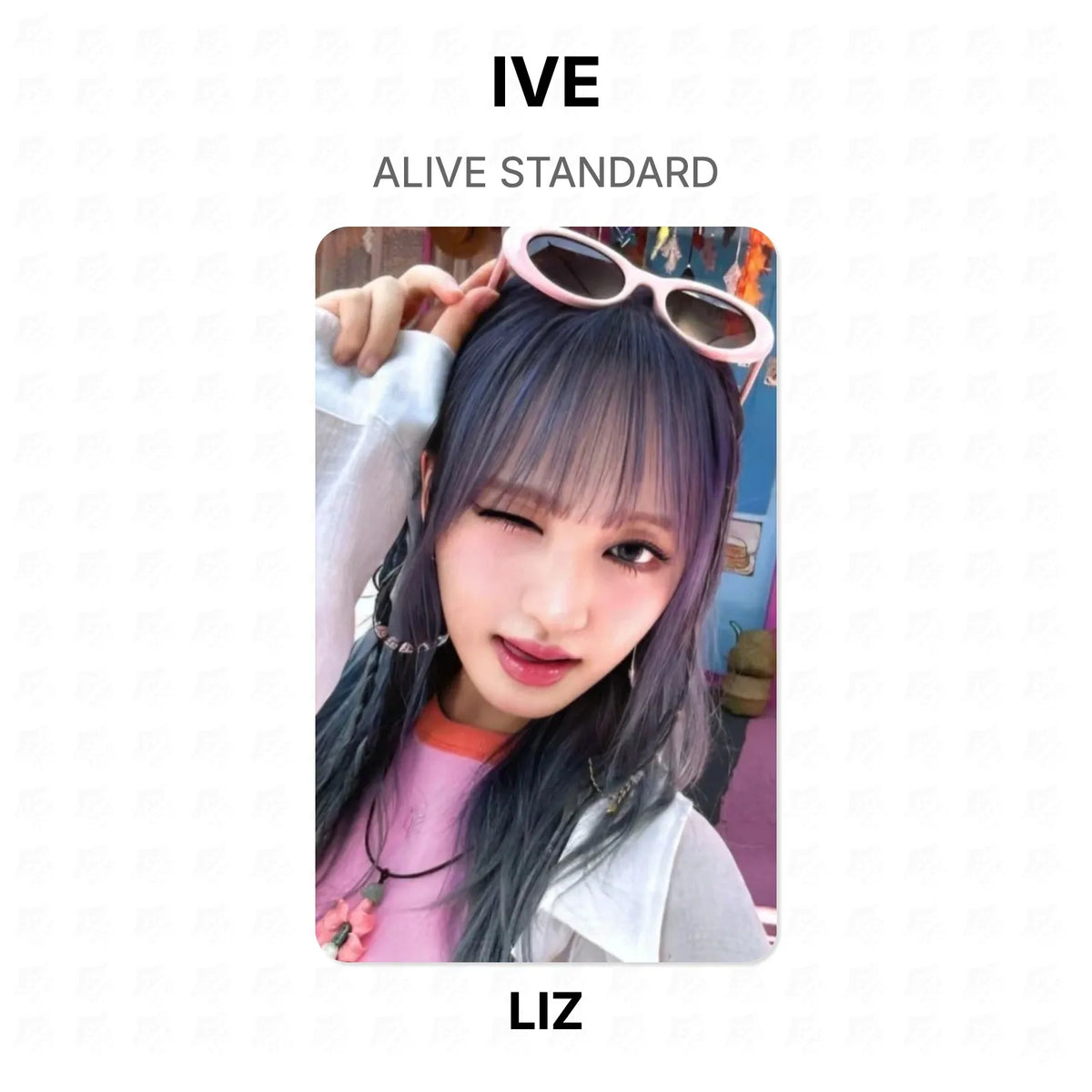 IVE ALIVE STANDARD Official Photocard