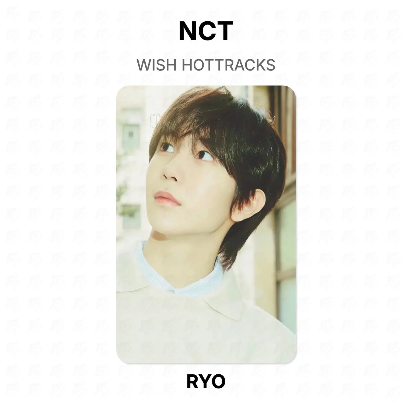 NCT WISH HOTTRACKS Official Photocard