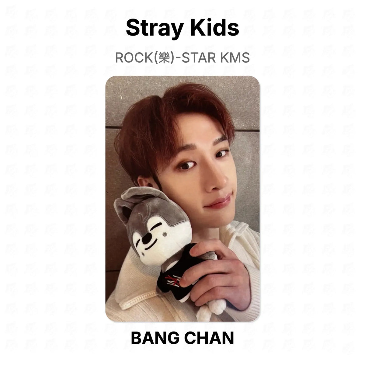 Stray Kids ROCK(樂)-STAR KMS Official Photocard