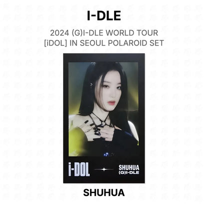 I-DLE 2024 (G)I-DLE WORLD TOUR [iDOL] IN SEOUL POLAROID SET Official Photocard