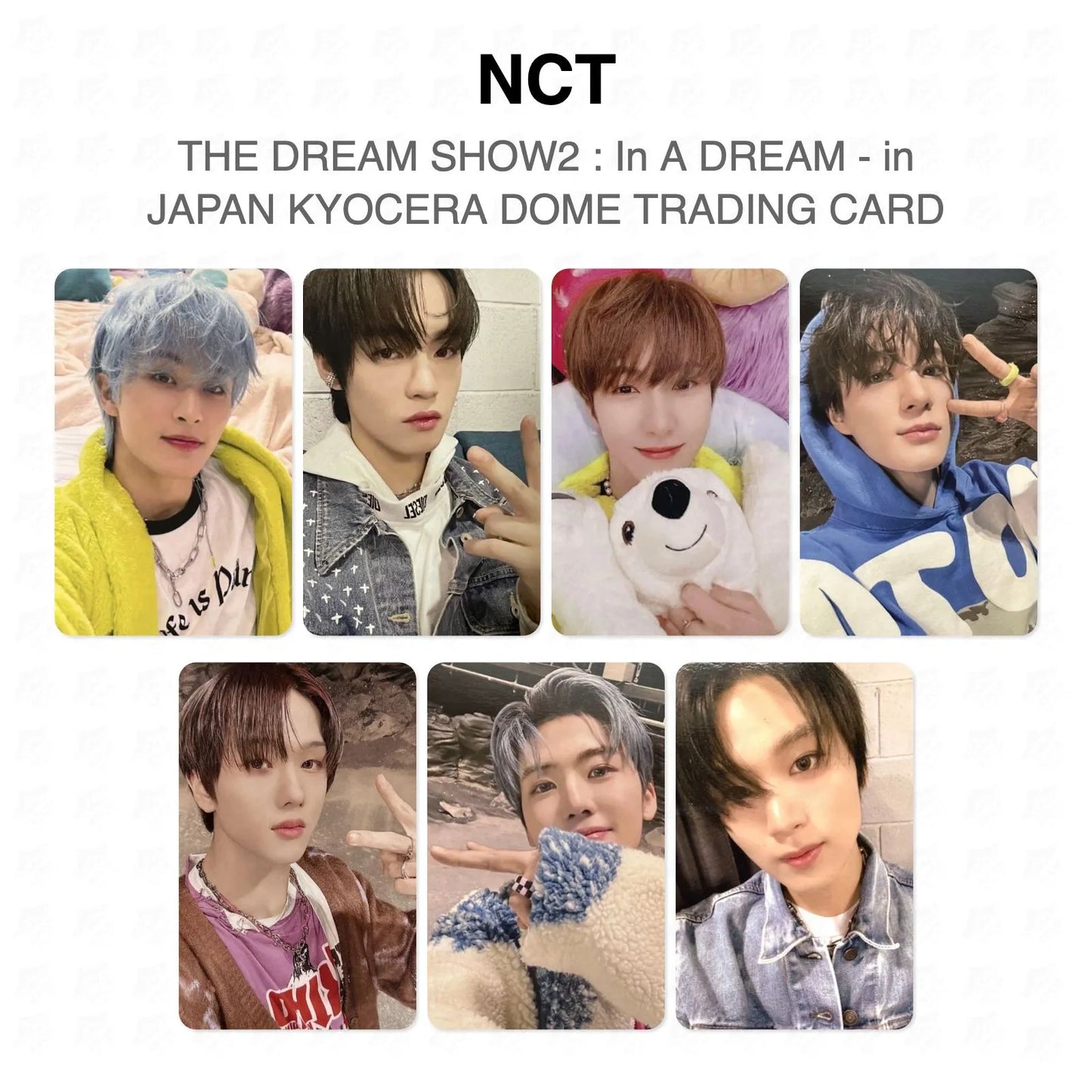 NCT THE DREAM SHOW2 : In A DREAM - in JAPAN KYOCERA DOME TRADING CARD Official Photocard