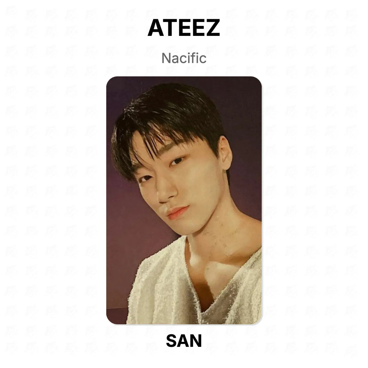 ATEEZ Nacific Official Photocard