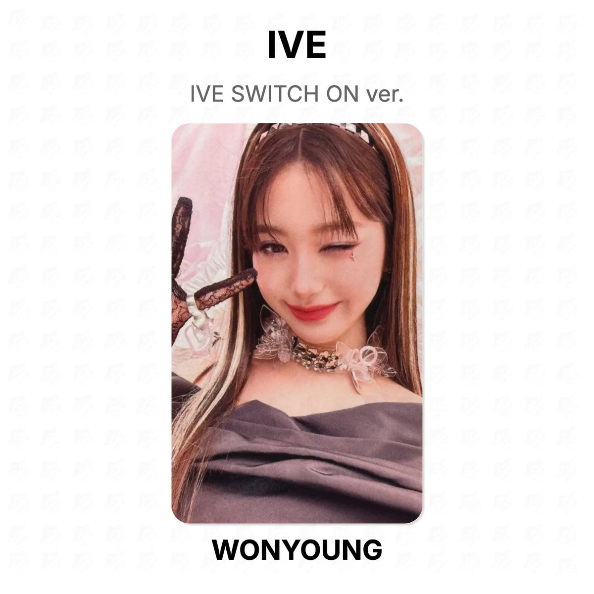 IVE SWITCH ON ver. Official Photocard