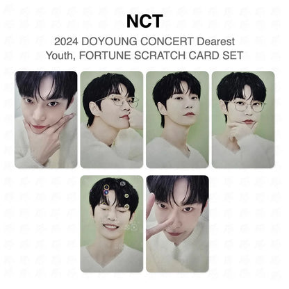 NCT 2024 DOYOUNG CONCERT Dearest Youth, FORTUNE SCRATCH CARD SET Official Photocard