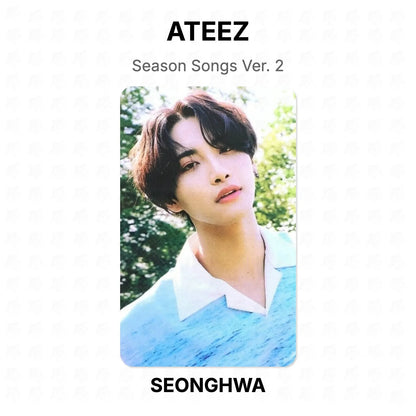 ATEEZ Season Songs Ver. 2 Official Photocard