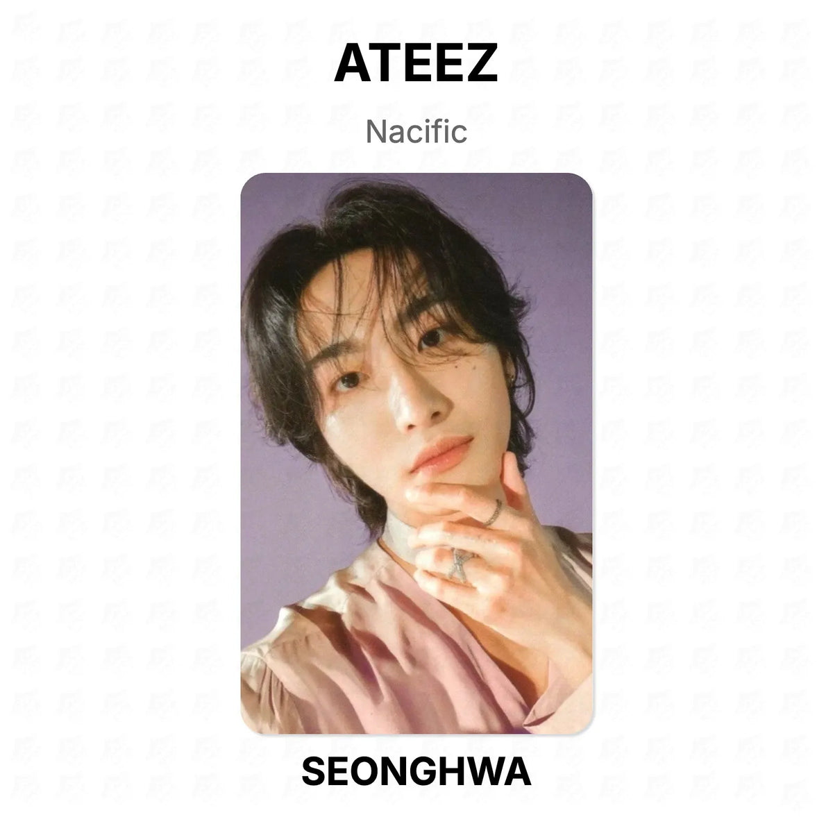 ATEEZ Nacific Official Photocard