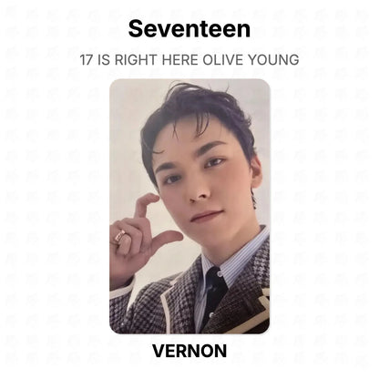 Seventeen 17 IS RIGHT HERE OLIVE YOUNG Official Photocard