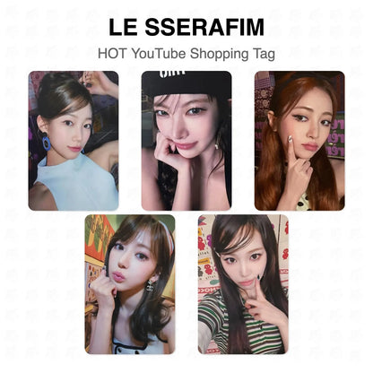 LE SSERAFIM HOT YouTube Shopping Tag Official Photocard