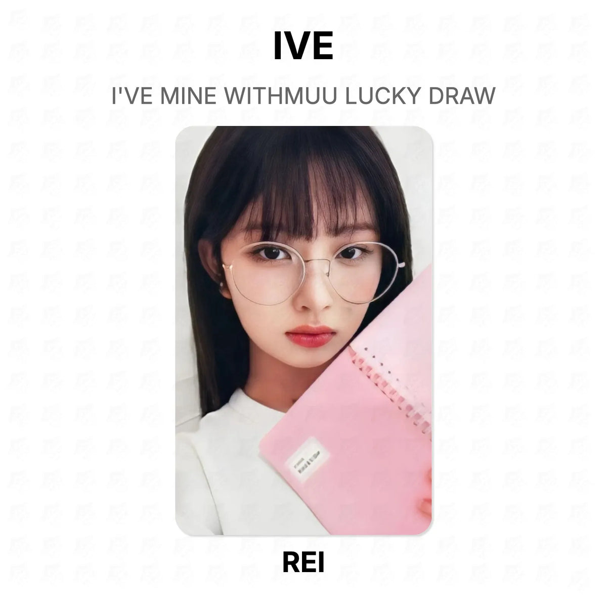 IVE I'VE MINE WITHMUU LUCKY DRAW Official Photocard