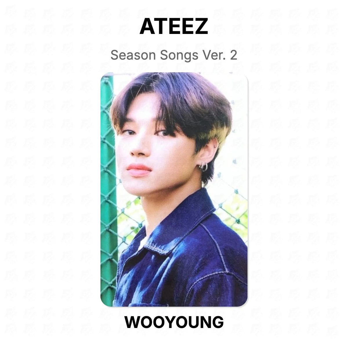 ATEEZ Season Songs Ver. 2 Official Photocard