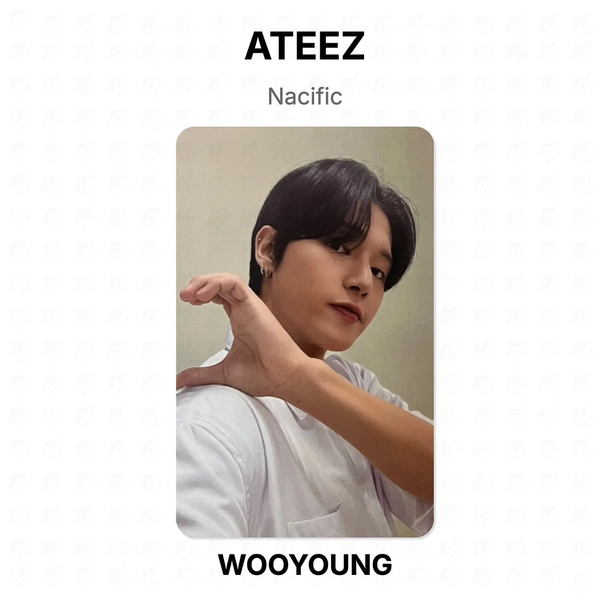 ATEEZ Nacific Official Photocard