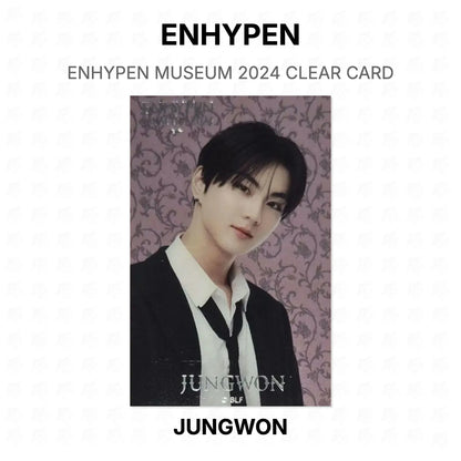 ENHYPEN MUSEUM 2024 CLEAR CARD Official Photocard