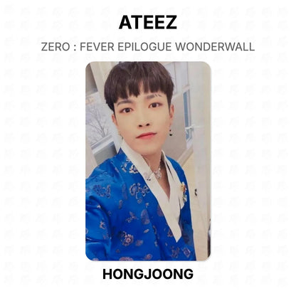 ATEEZ ZERO : FEVER EPILOGUE WONDERWALL Official Photocard