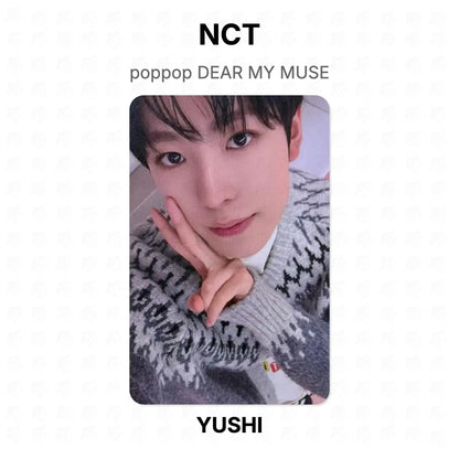 NCT poppop DEAR MY MUSE Official Photocard