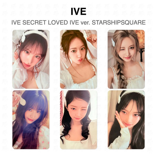 IVE SECRET LOVED IVE ver. STARSHIPSQUARE Official Photocard