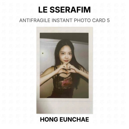 LE SSERAFIM ANTIFRAGILE INSTANT PHOTO CARD 5 Official Photocard