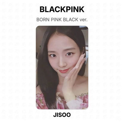 BLACKPINK BORN PINK BLACK ver. Official Photocard